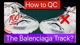 Balenciaga Track Sneaker QC Check Review [upl. by End]