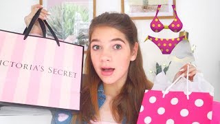 bra shopping with my sister Pink Victoria secret HAUL [upl. by Gilbert]