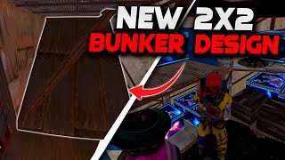 The New 2x2 Bunker Design in Rust  Rust Building Tutorial 2024 [upl. by Greabe319]