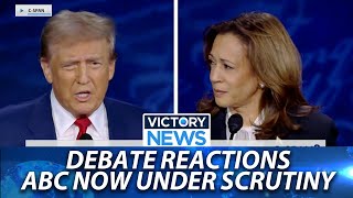 Victory News ABC News Under Scrutiny after Debate Reactions [upl. by Uhayile]