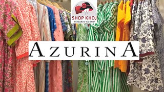 Designer Womens Clothing At Azurina Chennai  Shopkhoj [upl. by Nolyag]