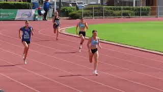 Ht2 200m U16 Women ANQ Championships Townsville 2729 September 2024 [upl. by Enotna]