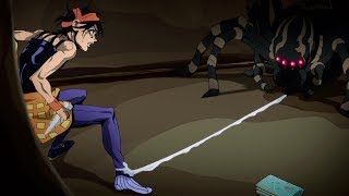 ジョジョ 5 Narancia vs A Spider 『HD』 [upl. by Corneille]