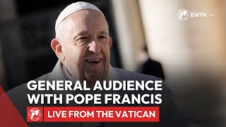 LIVE from the Vatican  General Audience with Pope Francis  December 4th 2024 [upl. by Lora]