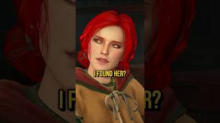 Triss Asks Geralt About Yen  The Witcher 3 [upl. by Harlen]