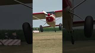 Watch as our Cessna 172 nails the landing at Sodbusters STOL airstrip 🛬✨ [upl. by Acisey]