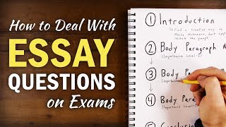 5 Rules for Answering ESSAY Questions on Exams [upl. by Edwine]