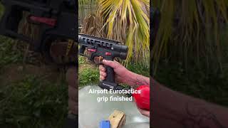 Airsoft Eurotactics grip finished [upl. by Laenej]