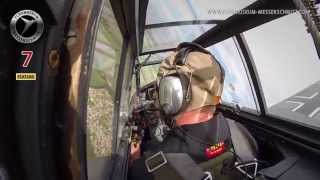 Flying Bf 109 G4 Red 7  Restored after Roskilde Airshow crash Fly with the pilot  MUST SEE [upl. by Alyehc]