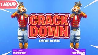 Fortnite Crackdown Emote Remix 1 HOUR [upl. by Ynnek]