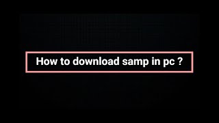 How to download samp for pc in 2024  Updated way [upl. by Cadel]