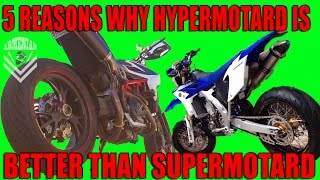 5 Reasons why the Hypermotard is better than a Supermotard [upl. by Riccardo]