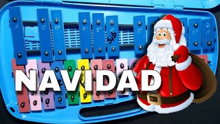 Navidad Canciones con XILÓFONO  Metalófono Tutorial FACIL de aprender [upl. by Michaud20]