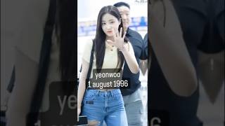 momoland members birthday date NANCY yeonwoo [upl. by Yeldah76]