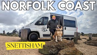 VANLIFE  Dog Friendly Beaches in NORFOLK [upl. by Asnerek336]