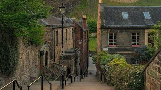 Edinburgh Scotland Walking Tour 4K 60FPS HDR [upl. by Alrahs]