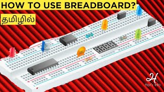 How to use Breadboard   In Tamil  HarisInfo [upl. by Vesta201]