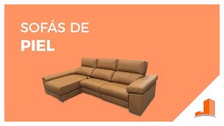 SOFÁS DE PIEL  Sofafabricaes [upl. by Erinna423]