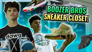 Their Dad Was An NBA STAR Inside Cayden and Cameron Boozer’s DOPE Sneaker Closets 😱 [upl. by Oballa]