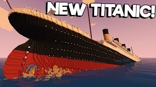 How to Spawn The TITANIC in StormWorks Also Sank IT [upl. by Erodasi]