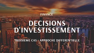 Cours de finance sur la Décision dinvestissement [upl. by Ylerebmik]