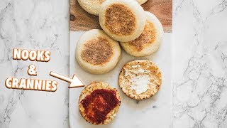 Easy Homemade English Muffins Without Special Tools [upl. by Weinberg]