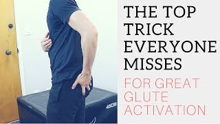 How to activate the glutes  the most overlooked thing you MUST do [upl. by Menell]