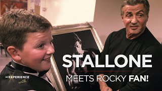 Lucky Fan Meets Sylvester Stallone [upl. by Suellen]