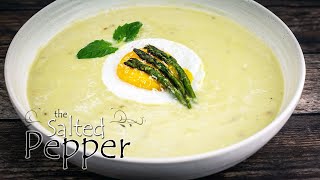 Creamy Asparagus Soup without Cream [upl. by Ilka]