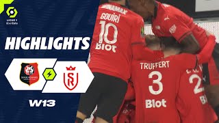 STADE RENNAIS FC  STADE DE REIMS 3  1  Highlights  SRFC  SdR  20232024 [upl. by Ynottirb]