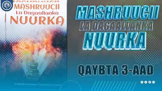 Mashruucii la dagaallanka nuurka  Q 3aad  Ogaalka Dunida [upl. by Nanon290]