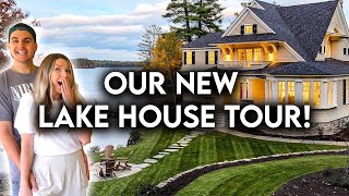 WE GOT A LAKE HOUSE  NEW EMPTY HOUSE TOUR [upl. by Ojela]