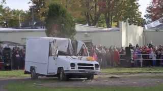 Conneaut Lake Park Pumpkin Fest 2014 Pumpkin Drop [upl. by Byram]