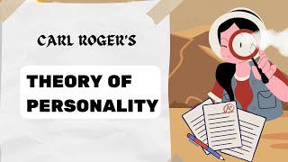 Carl Rogers Theory Of personality I Counselling [upl. by Dygall43]