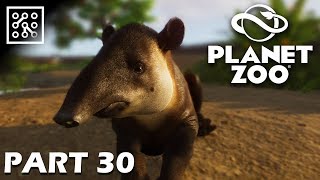 Planet ZOO CZ  Tapír  Part 30  Lets play  Česky [upl. by Dong]