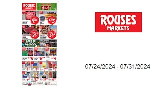 Rouses Markets Weekly Ad US  07242024  07312024 [upl. by Nadeen]