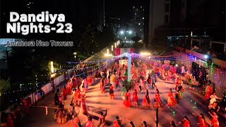 Dandiya Nights at Amanora Neo Towers [upl. by Yddur]