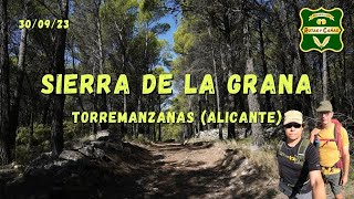 Ruta por la sierra de la Grana en Torremanzanas Alicante [upl. by Akamaozu2]