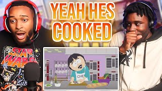 Hes actually cooking  South Park Creme Fraiche Hobbs Reaction [upl. by Stier]