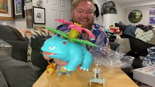 Pokemon Scale World Kanto Starters UNBOXING w Lightning  Thunder and Lightning Gaming [upl. by Bolme]