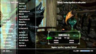 Skyrim  The Best Legit Alchemy Potions [upl. by Atiuqa4]