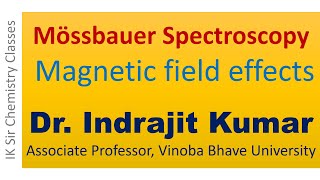 Mossbauer Spectroscopy Lecture 9 [upl. by Ketti]