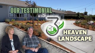 Lloyd amp Barbara Slaton Our Testimonial with Third Heaven Landscape✨ [upl. by Hootman]