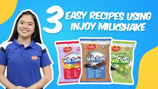 3 Milkshake Recipes with inJoy For Business or At Home  inJoy Philippines Official [upl. by Aiuqat406]