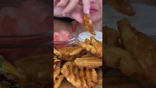 CRISPY CRUNCHY CARLS JR CRISSCUT FRIES shorts [upl. by Adnolaj]