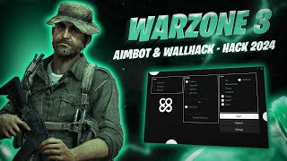 BEST Warzone 3 Hack amp Cheat 2024  Undetected COD Download  Free Aimbot  MW3 Mod [upl. by Lianne]