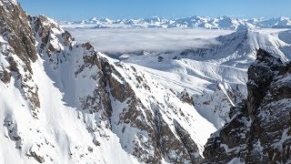 La Sarenne  The Longest Black Run In The Alps  Pic Blanc Alpe DHuez [upl. by Asik36]