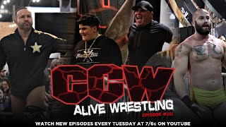 CCW Alive Wrestling Episode 1211 quotWe Bring the Boomquot feat The Costco Guys AJ and Big Justice [upl. by Ahsito449]