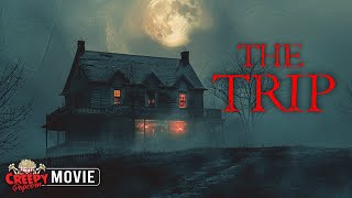 THE TRIP  FULL HD NEW SCARY MOVIE  HORROR FILMS  CREEPY POPCORN [upl. by Ammadas]