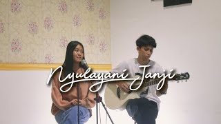 NYULAYANI JANJI  LIVE COVER Akustik by Aura Distifa [upl. by Obla989]